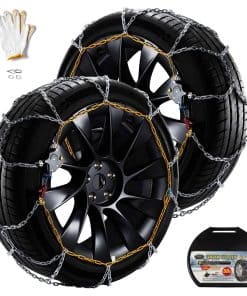 DEDC Cadenas para Nieve para Coche, SUV y Camioneta Ligera,