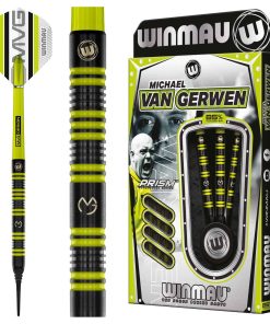 Juego de Dardos Winmau Michael Van Gerwen MvG 18 Gramos /