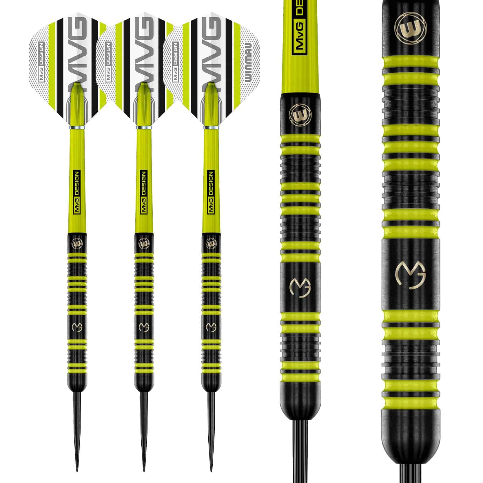 Set de Dardos Profesionales de Tungsteno Winmau Michael Van - Imagen 7