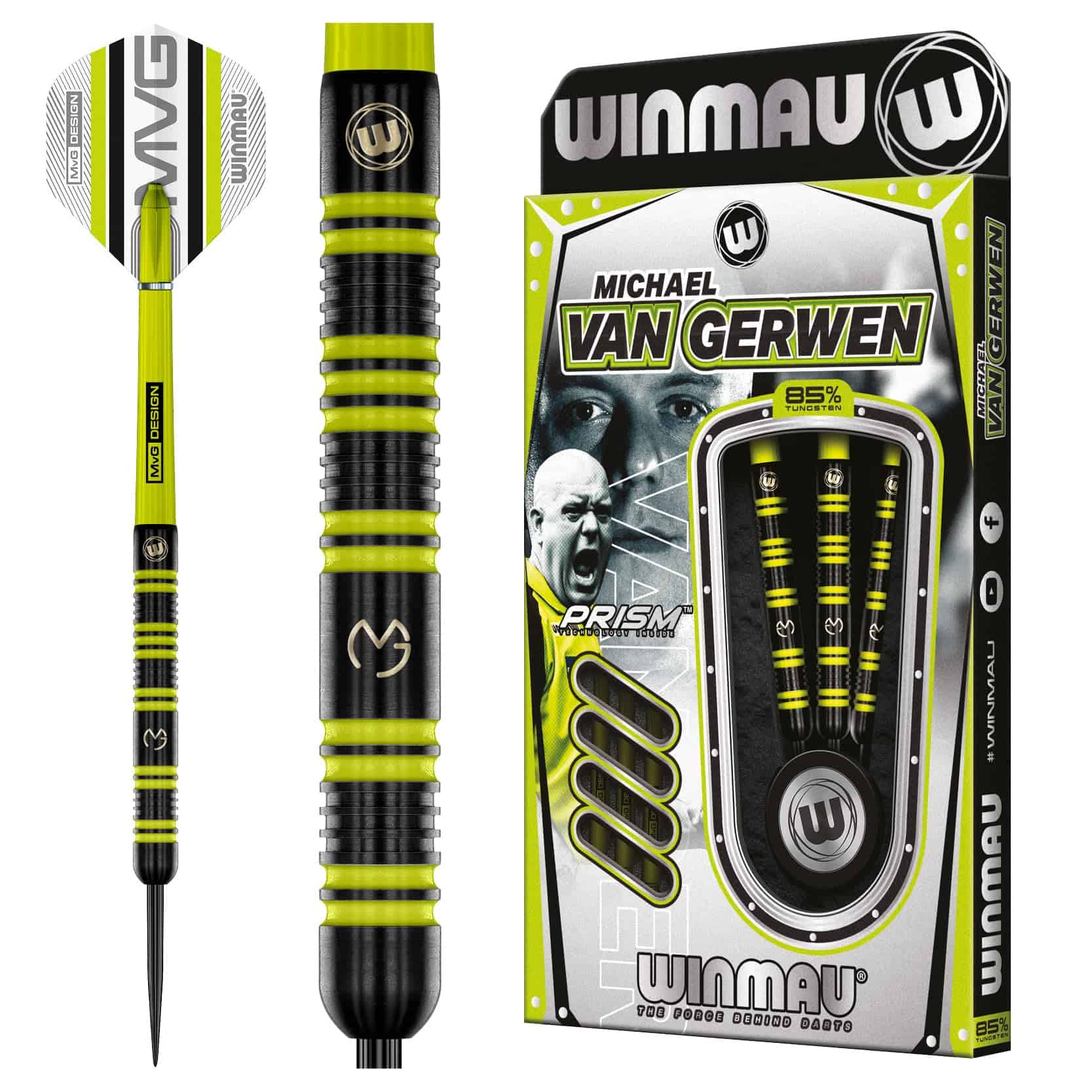 Set de Dardos Profesionales de Tungsteno Winmau Michael Van