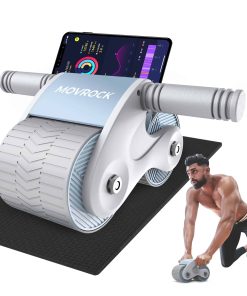 Rueda de abdominales Movrock con rebote automático para el