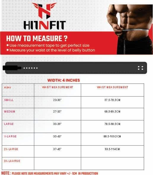 Cinturón de levantamiento de pesas con -Negro - Imagen 3