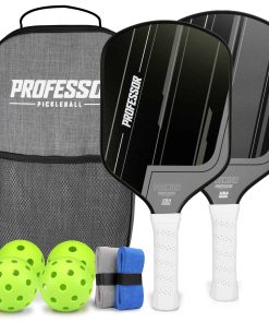 Set de 2 Raquetas de Pickleball Professor Premier con
