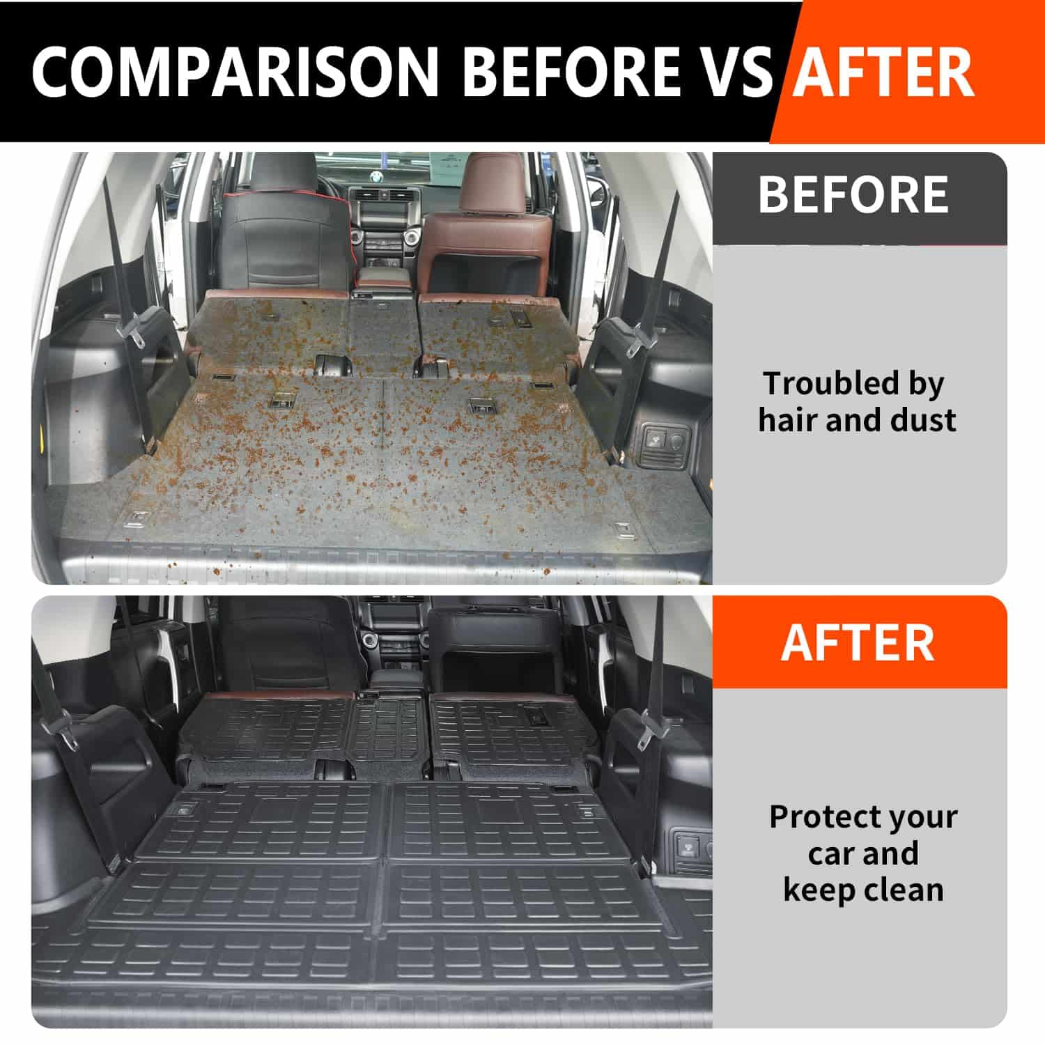 Juego de Respaldo y Tapete Compatible con Toyota 4Runner - Imagen 4
