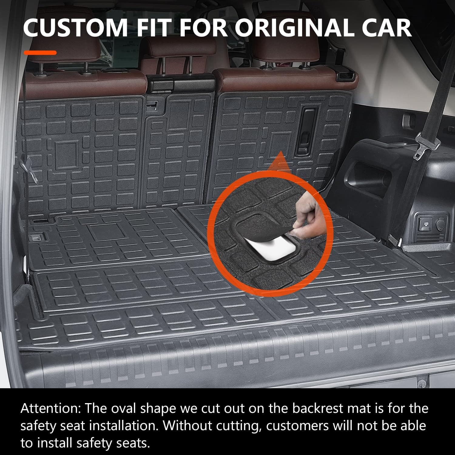 Juego de Respaldo y Tapete Compatible con Toyota 4Runner - Imagen 3