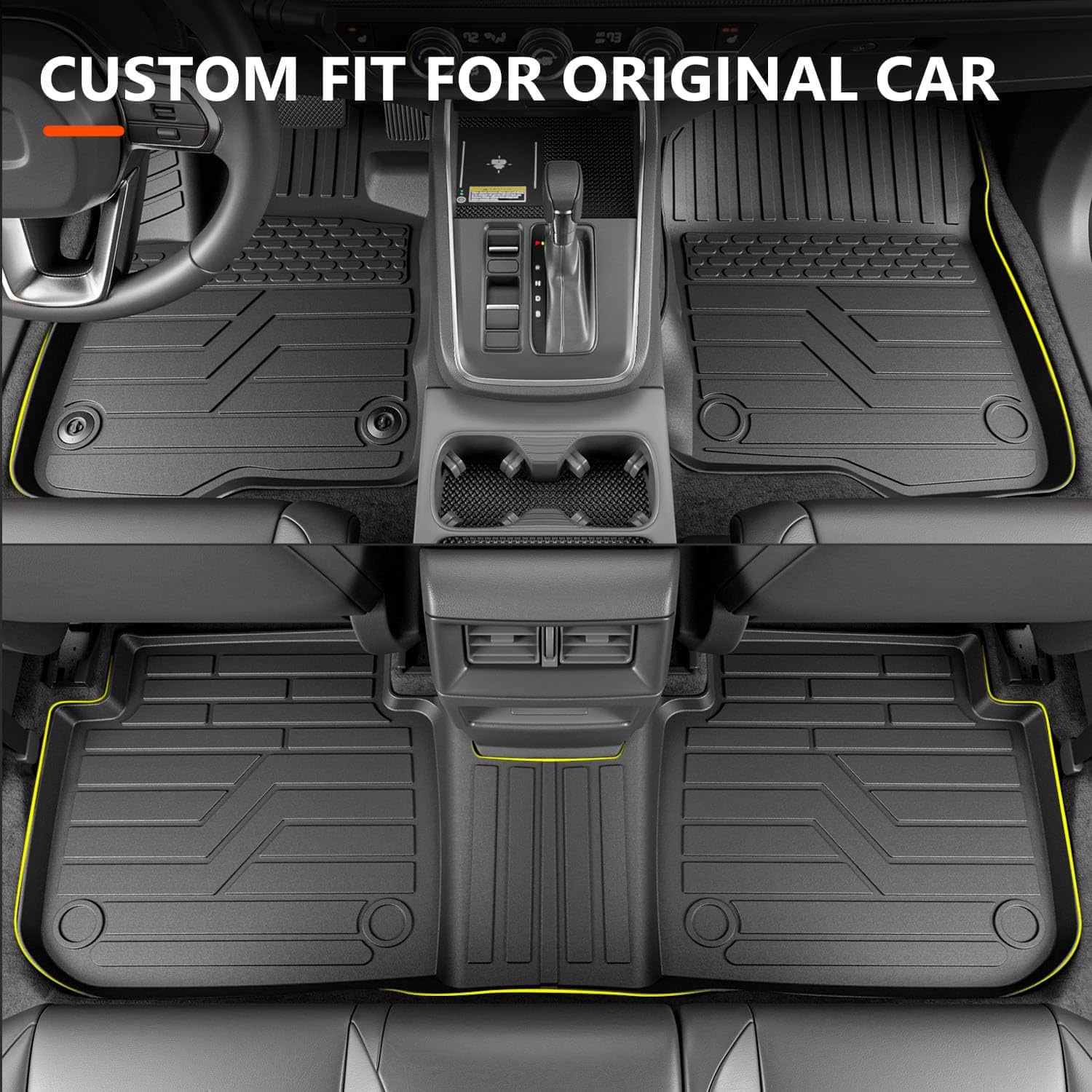Tapete para piso powoq compatible con Honda CRV 2023-2025 - Imagen 6