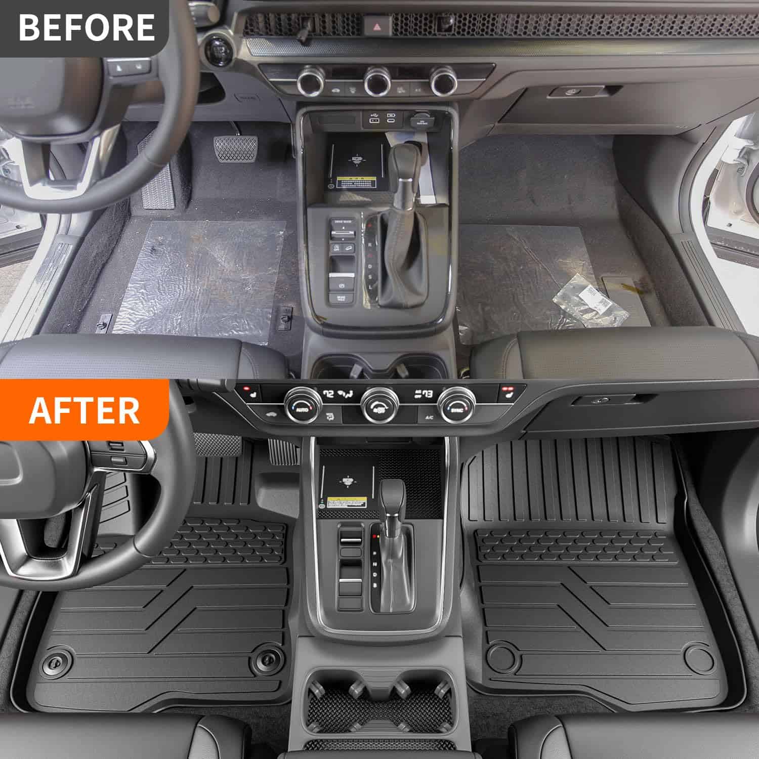 Tapete para piso powoq compatible con Honda CRV 2023-2025 - Imagen 3