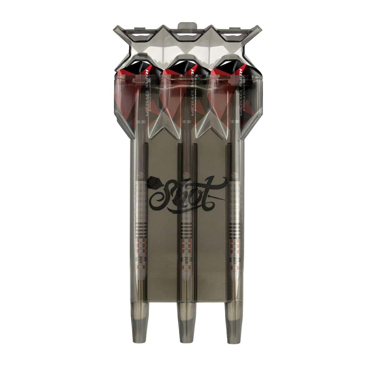 Estuche de Dardos Shot Darts, Michael Smith Bully Boy - Imagen 4