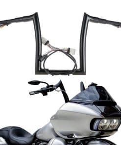 TIGERSGATE Manillar pre-cableado de 12" Rise para Road