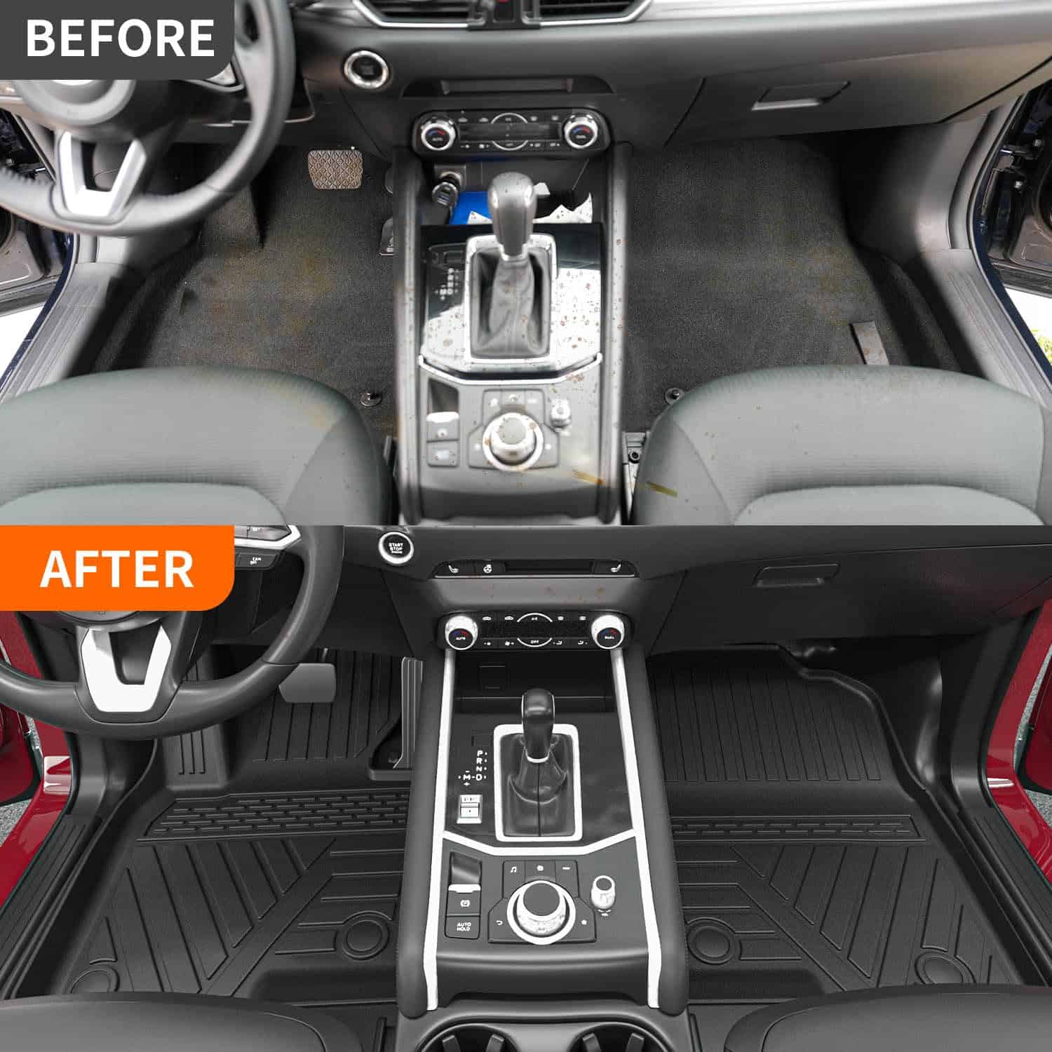 Tapetes para Piso Compatible con 2023-2025 Mazda CX-5 - Imagen 4