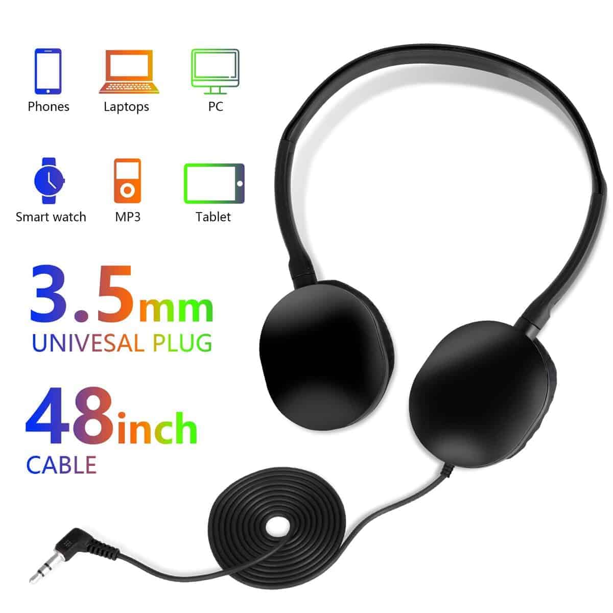 Audífonos para Niños Paquete de 30 para Estudiantes - Imagen 5