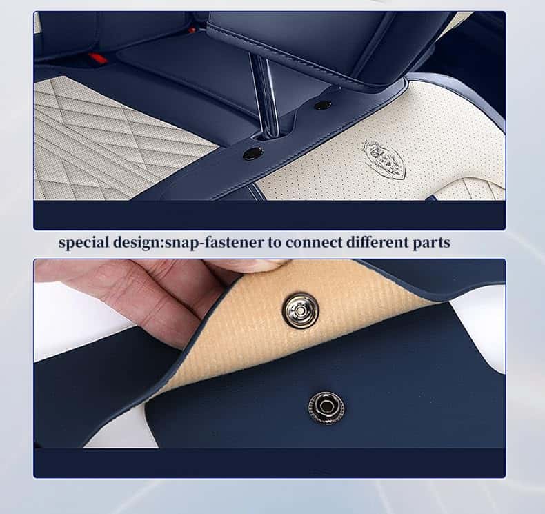 ANKIV Juego de Fundas de Asiento de Coche Universal de - Imagen 6