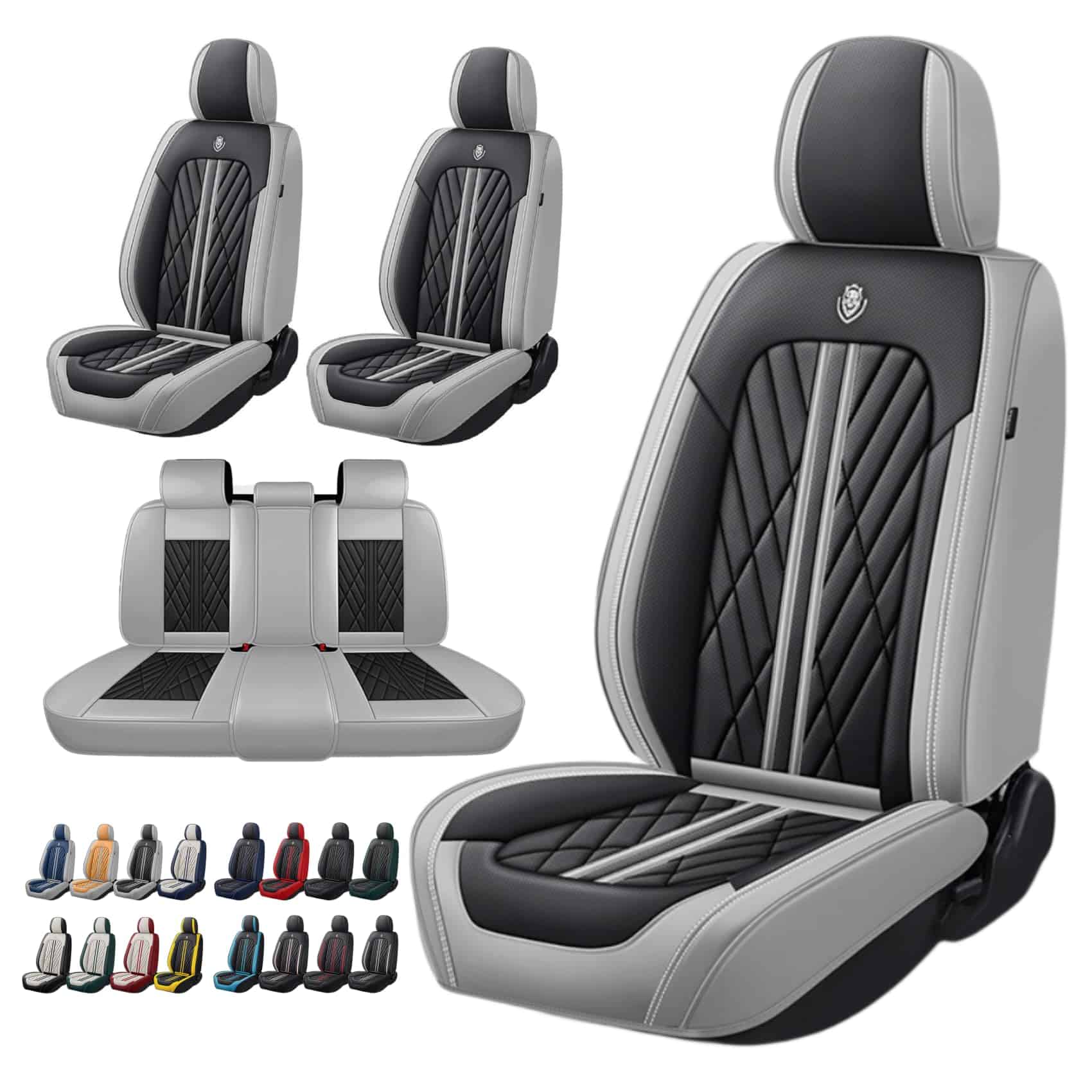 ANKIV Juego de Fundas para Asientos de Coche Universal de