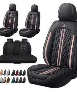 Juego de fundas de asiento para automóvil universal de