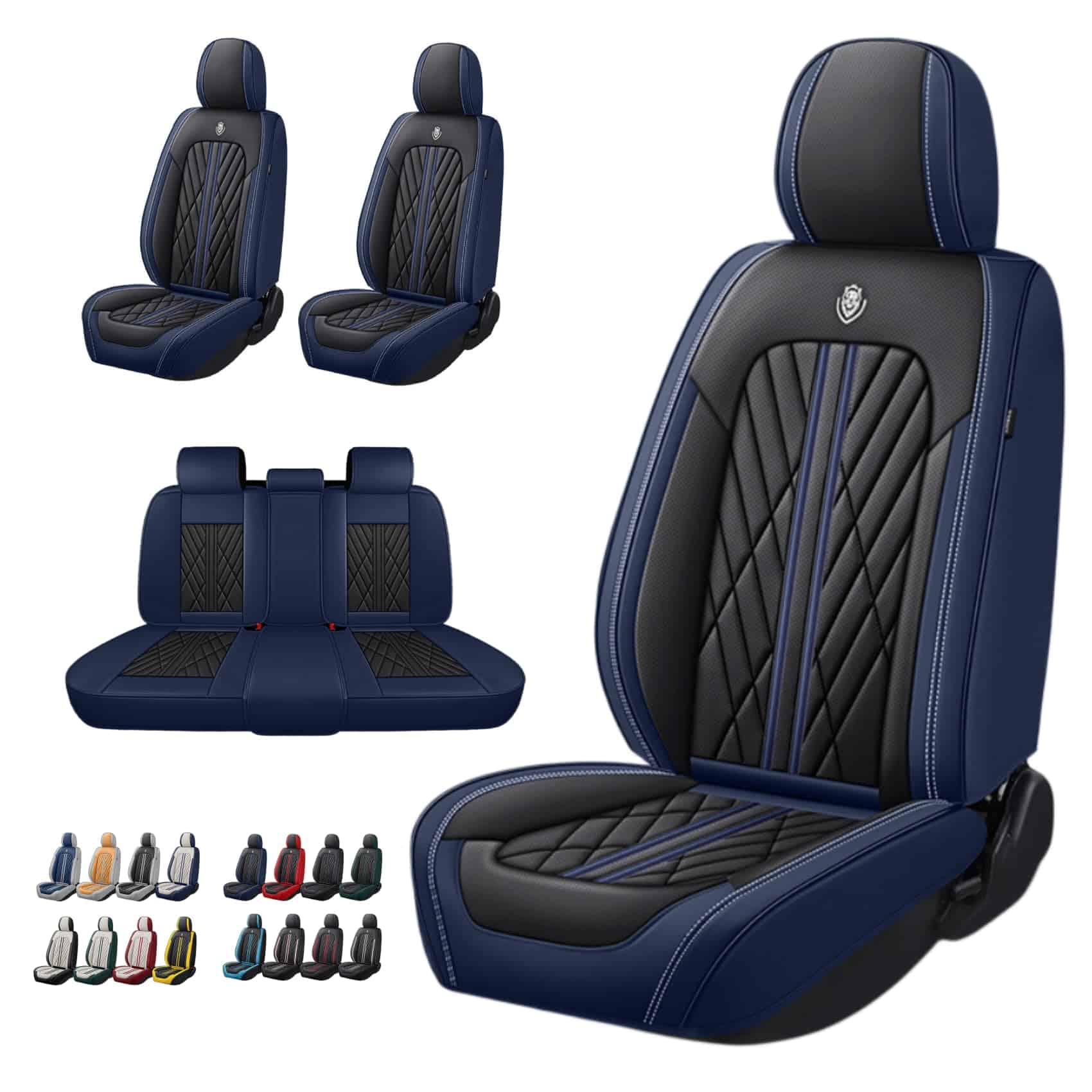 Juego de Fundas de Asiento para Automóvil Universal,