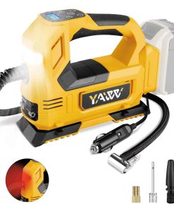 Inflador de neumáticos inalámbrico con compresor de aire