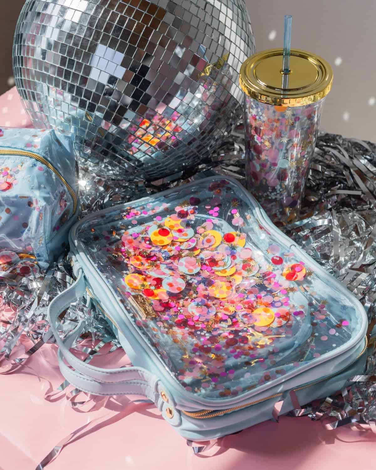 Bolsa de maquillaje para viaje Packed Party Celebrate Every - Imagen 8