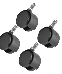 Conjunto de 4 Rodillos para Lavavajillas Negros Compatibles