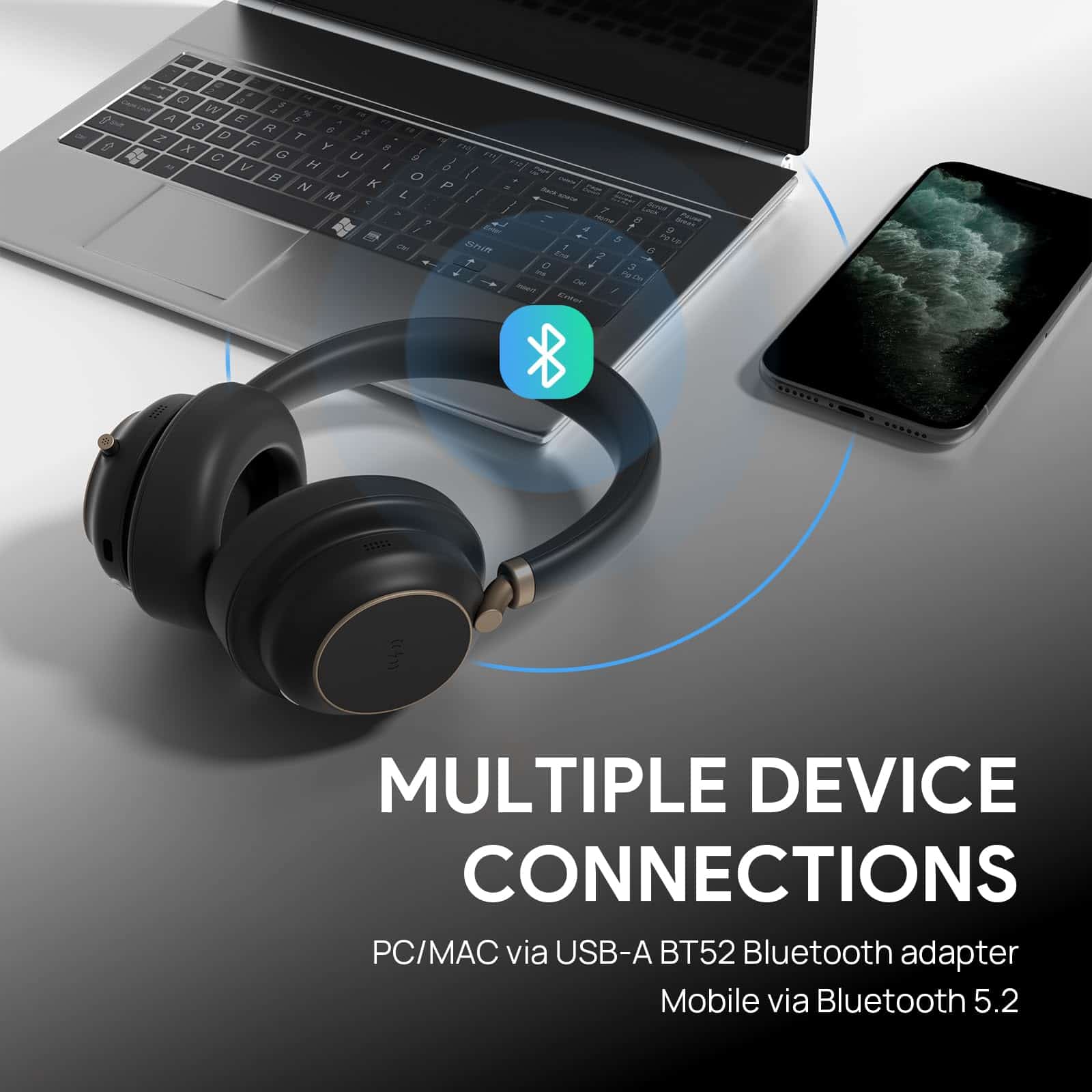 Audífono Bluetooth Yealink BH76 Plus, Auriculares - Imagen 8