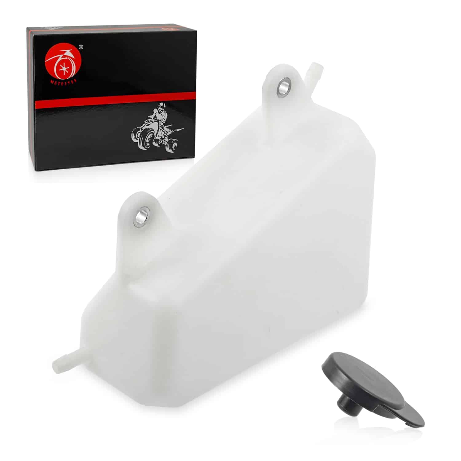 Tanque de depósito de radiador con tapa para Yamaha Viking