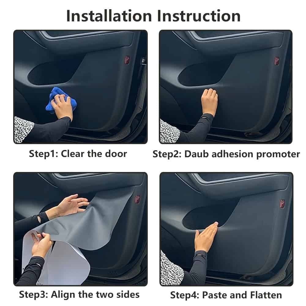 Protector de Puerta para Coche LUNQIN para Toyota RAV4 2019 - Imagen 8