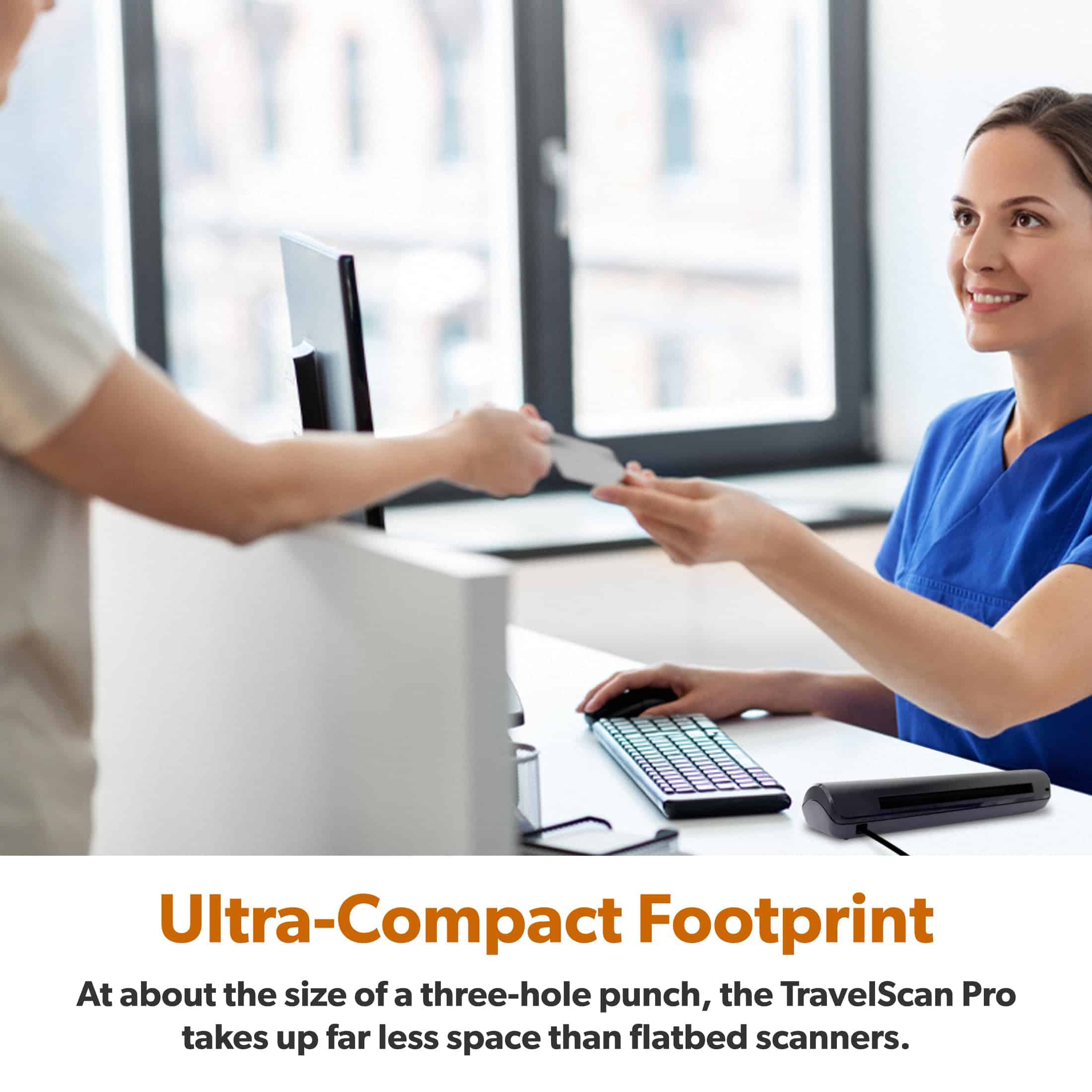 Ambir TravelScan Pro Go Bundle Escáner portátil compacto - Imagen 8