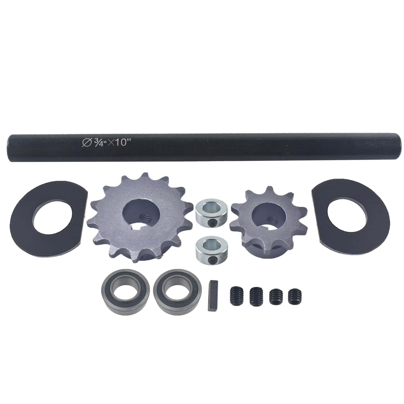 Kit Completo de Jackshaft para Go Kart y Minibike 3/4" X