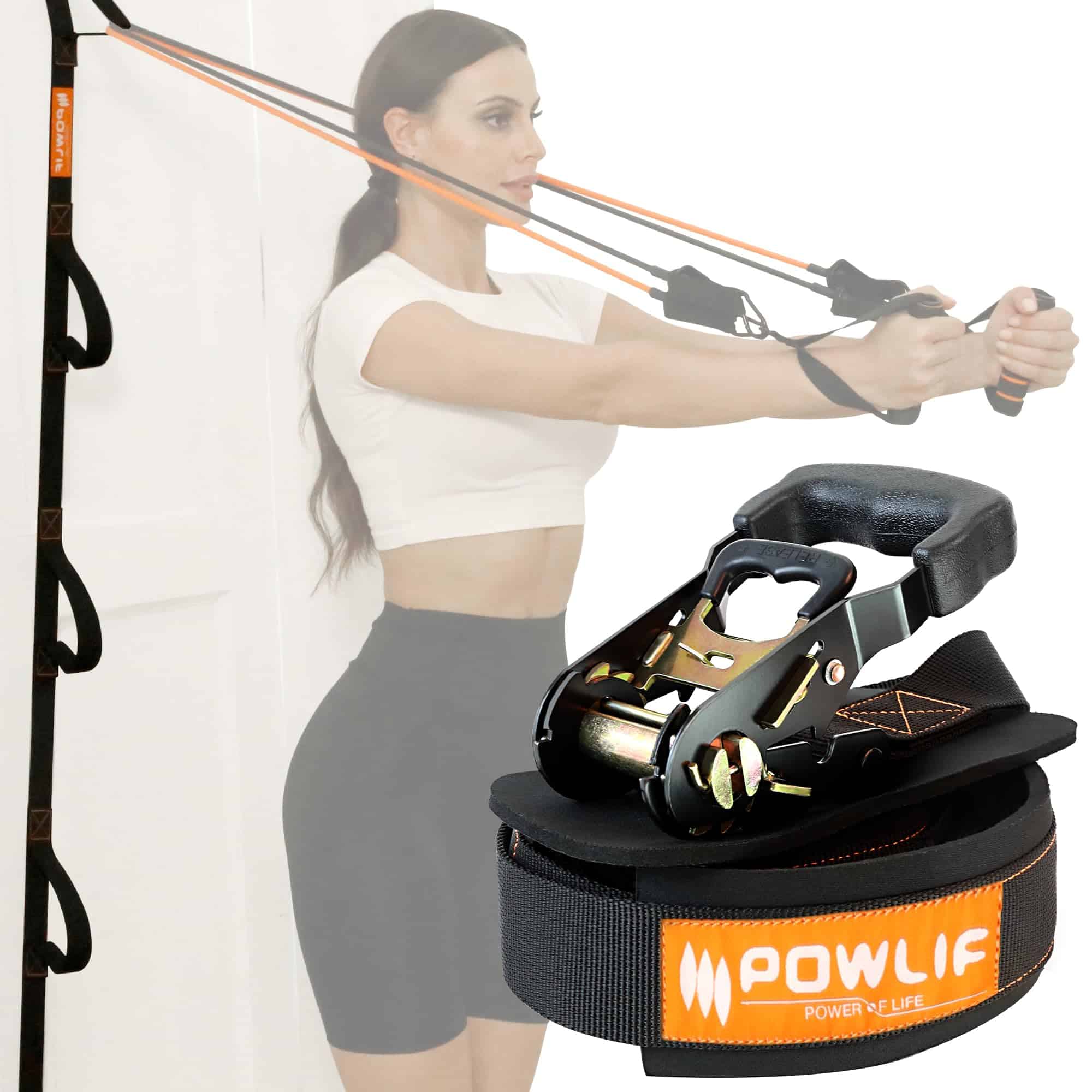 Anclaje para Puerta para Bandas de Resistencia con Tensor