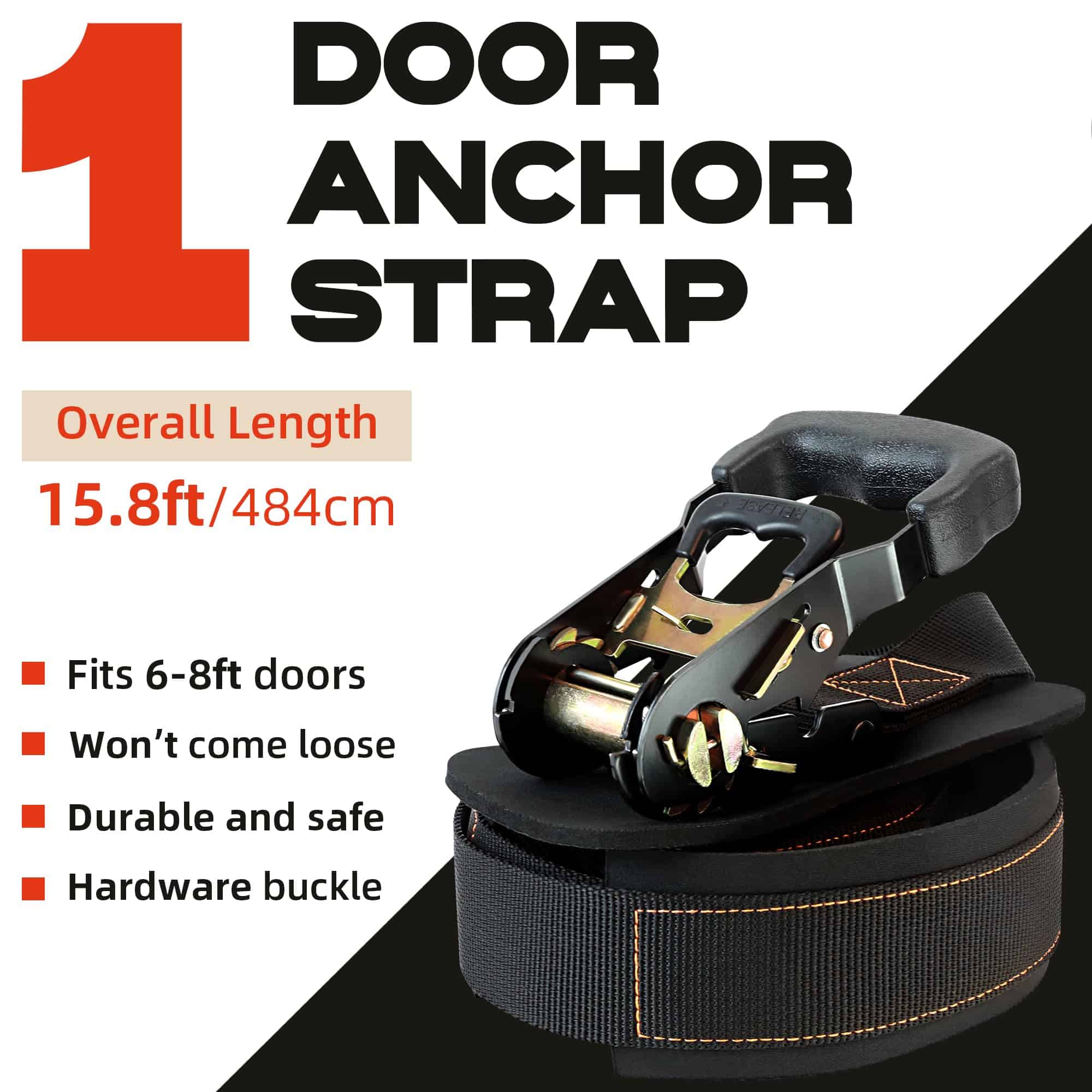 Anclaje para Puerta para Bandas de Resistencia con Tensor - Imagen 7