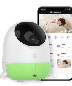Monitor para bebé Ellie con cámara y audio, Alerta de