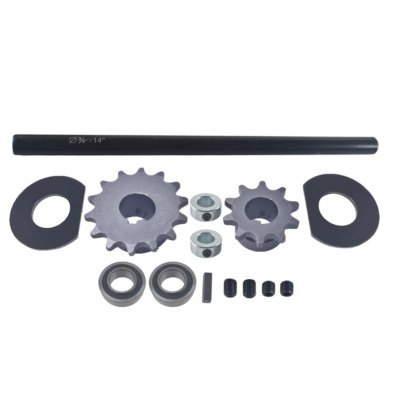 Kit Completo de Jackshaft para Go Kart y Mini Bikes 3/4" X