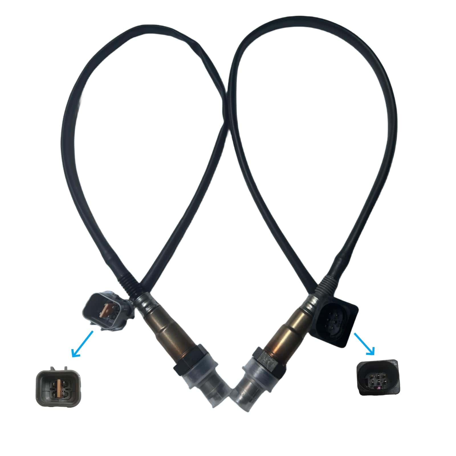 MAFSNESIRAuto 2Pcs Sensor de Oxígeno Arriba Compatible con