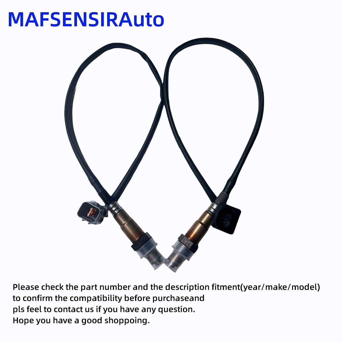 MAFSNESIRAuto 2Pcs Sensor de Oxígeno Arriba Compatible con - Imagen 6