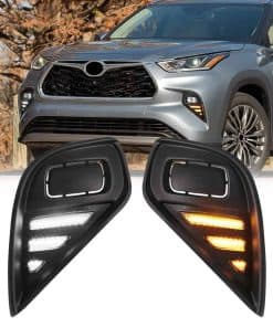 Luces diurnas LED para Toyota Highlander 2020-2023 Luces de