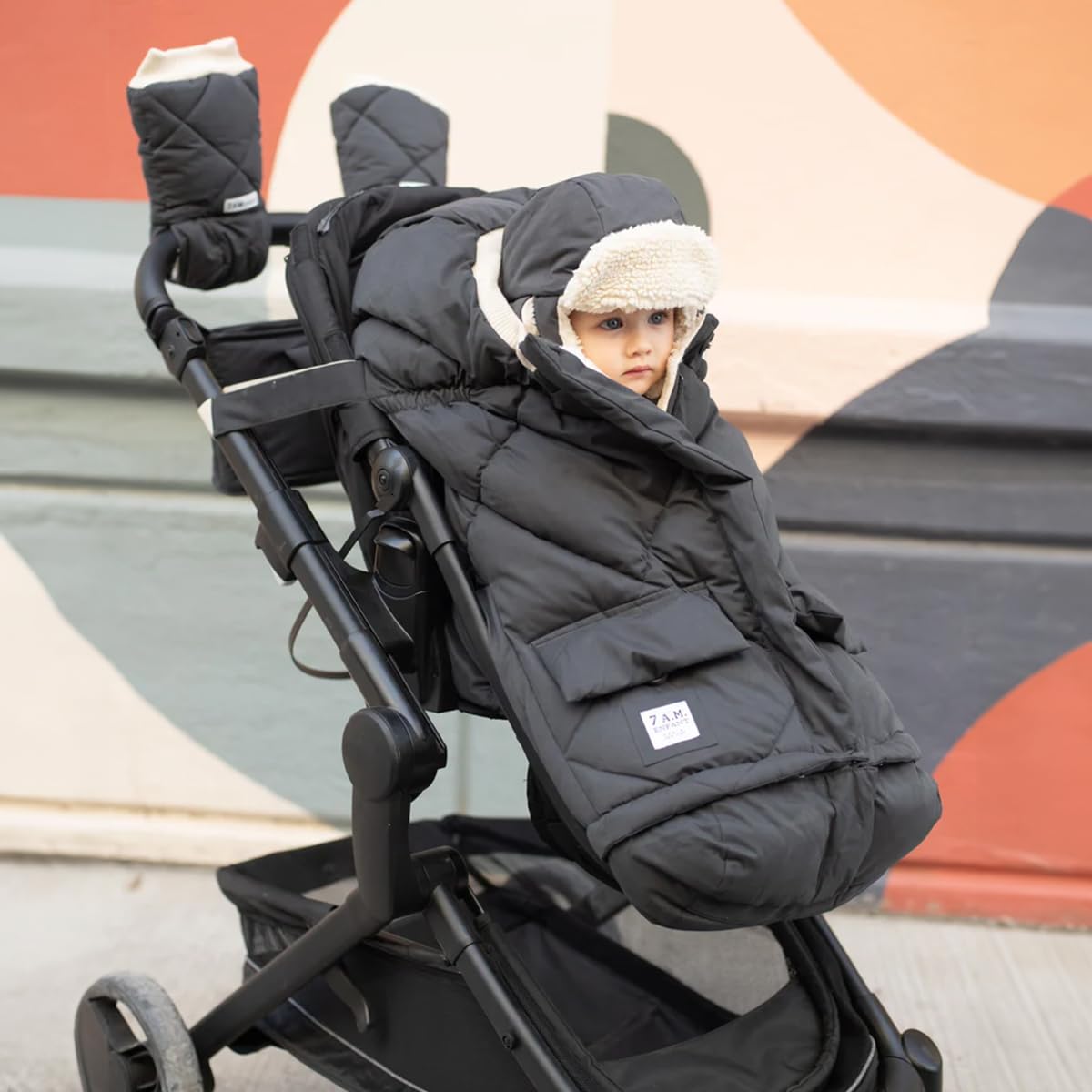 7AM Enfant Manta para Carriola 212 - Manta Ajustable con - Imagen 3