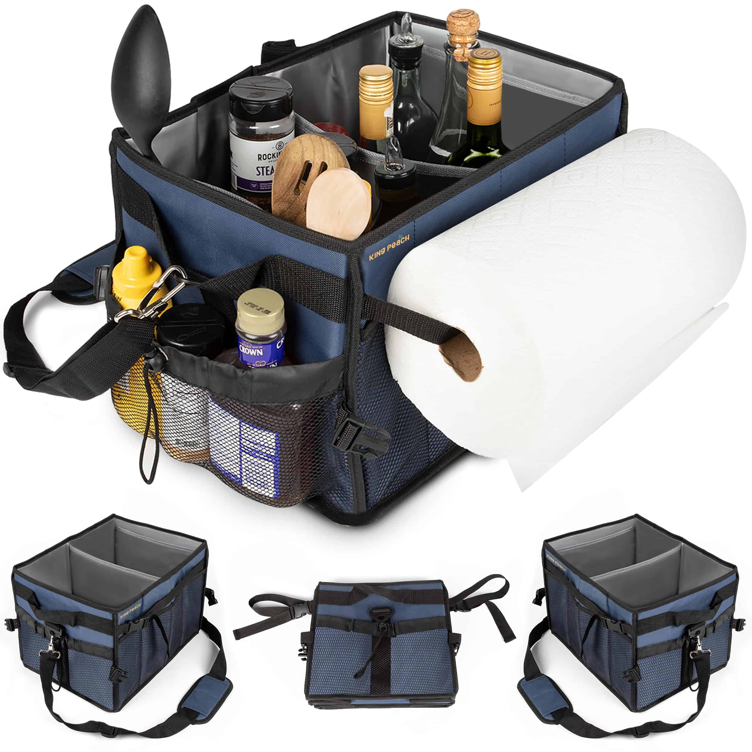 King Peach Clever Grill Caddy - Accesorio ideal para