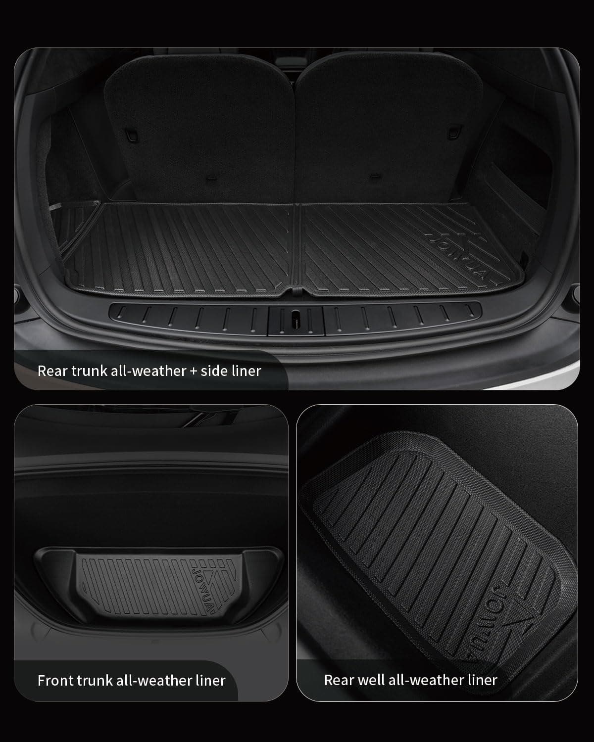 Forros para maletero todo clima JOWUA para Model X (5 - Imagen 5