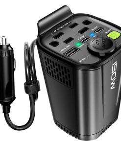 Inversor de corriente para automóvil YIXXI 150W, Adaptador