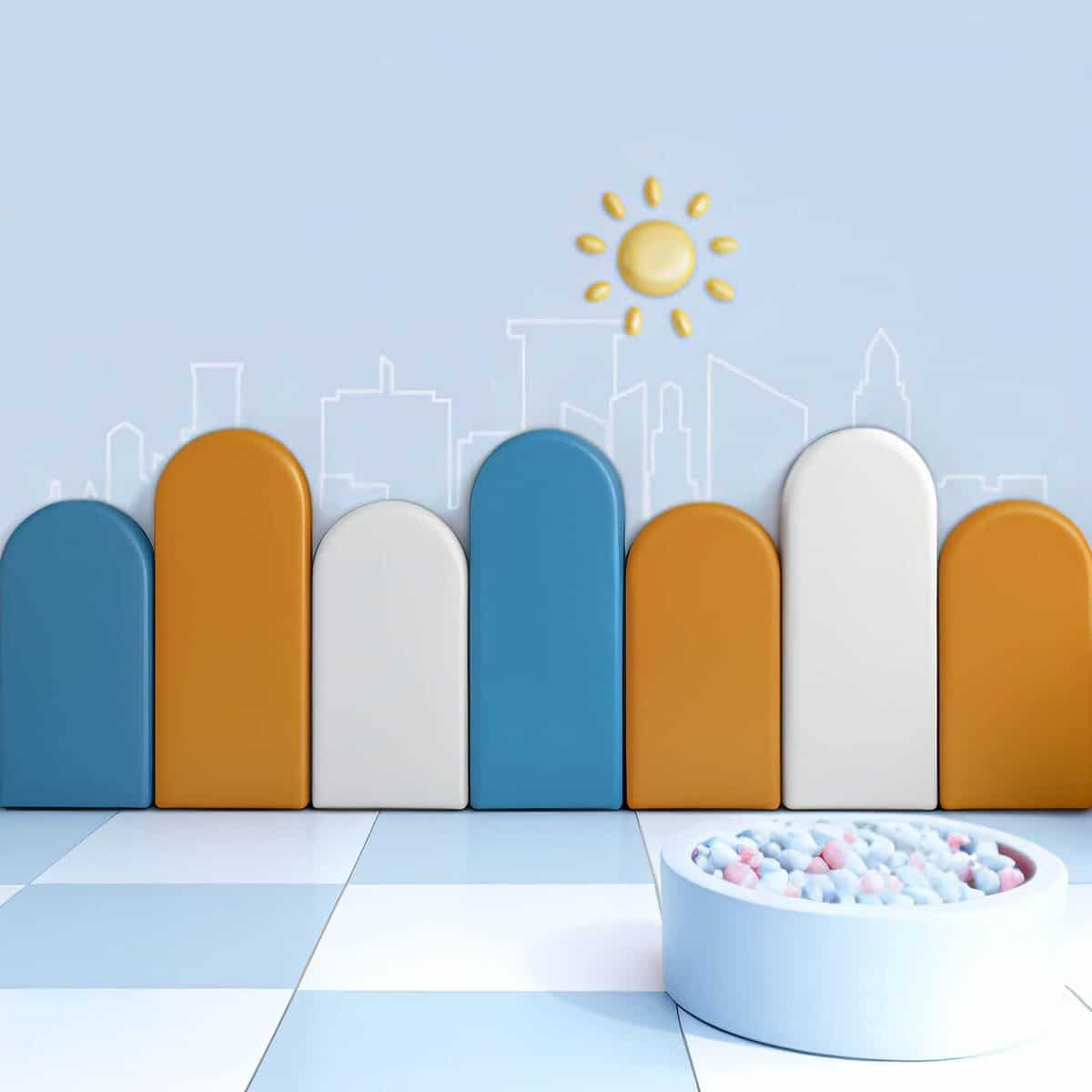 Panel de Pared para Niños con Autismo, 4pcs Paneles - Imagen 5