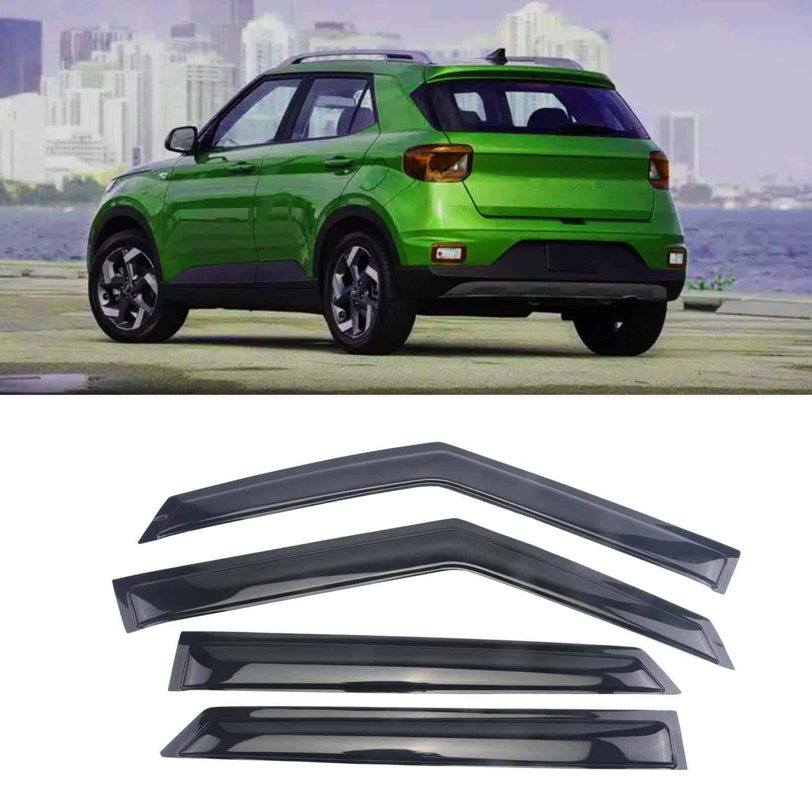 Deflectores de ventana laterales SONTIAN Tape-On Rain