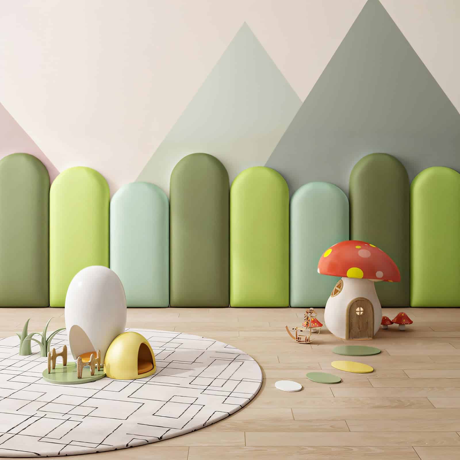 Panel de protección de pared para niños con autismo, 4 - Imagen 3