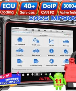 Autel Scanner MaxiPRO MP900, 2025 Igual que MP900BT 8in Más