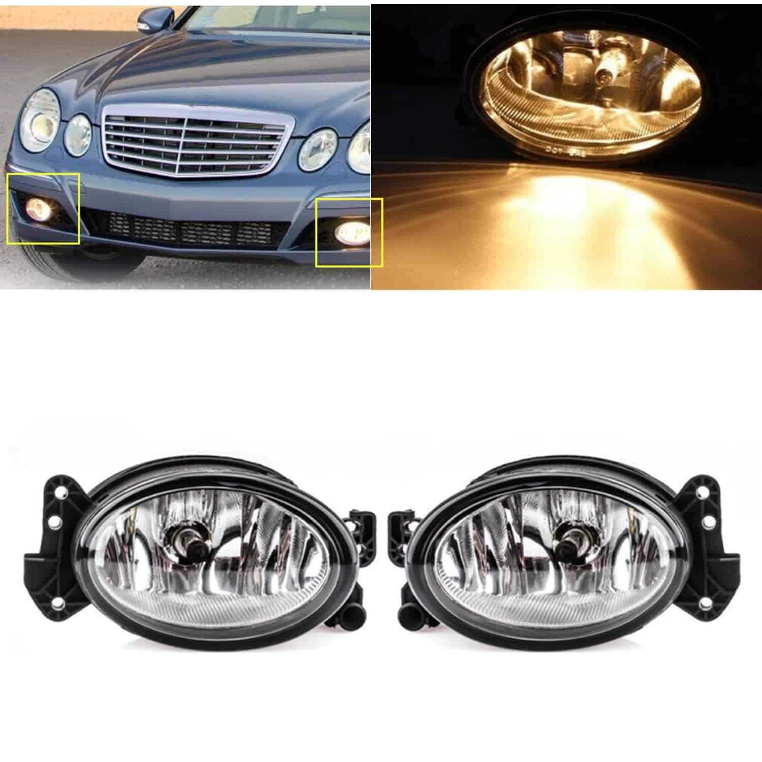 Par de Luces Frontales Antiniebla para Parachoques - Imagen 3
