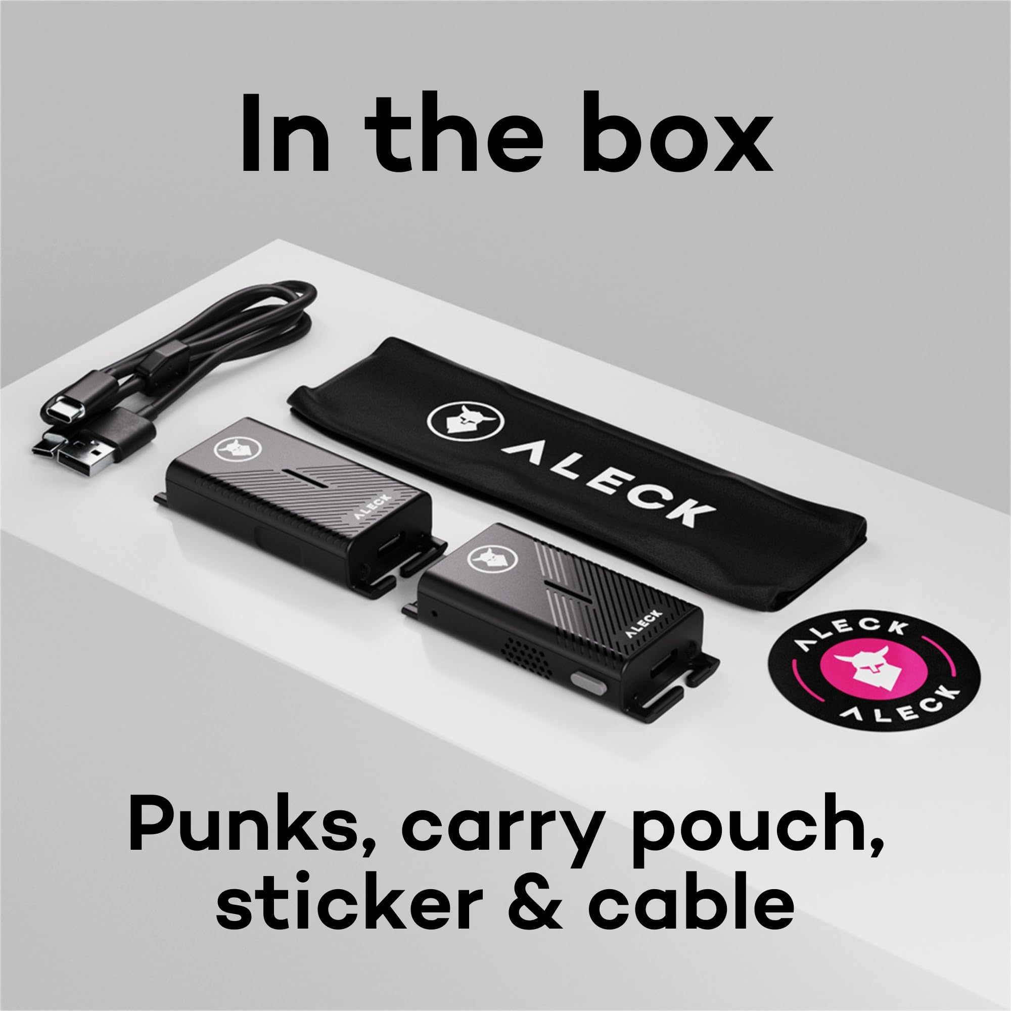 Altavoces de casco inalámbricos Bluetooth ALECK Punks - - Imagen 9