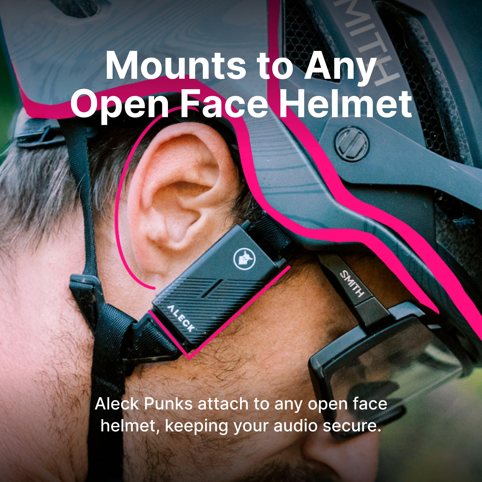 Altavoces de casco inalámbricos Bluetooth ALECK Punks - - Imagen 4