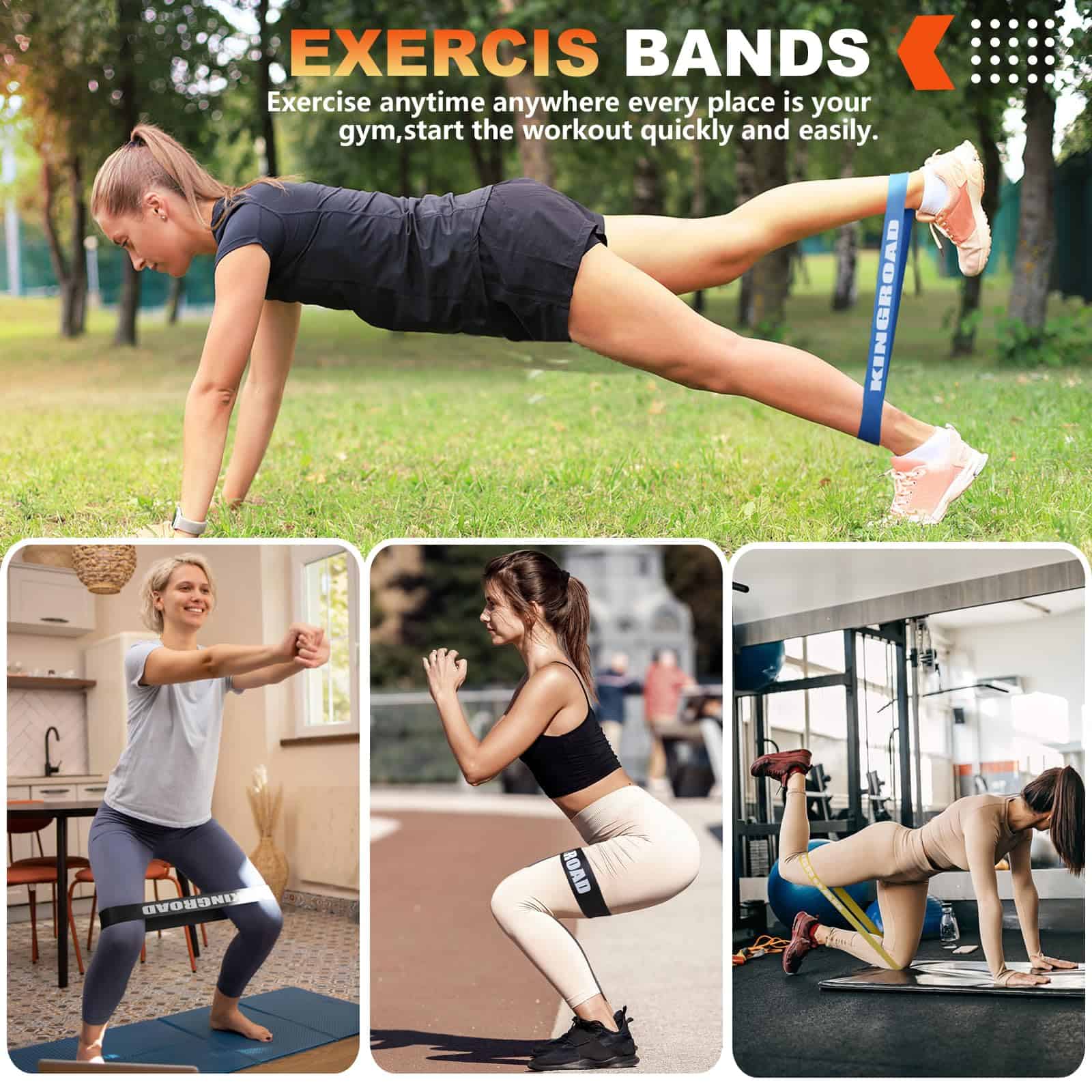 Bandas de Resistencia para Ayuda en Pull Ups, Conjunto de 5 - Imagen 5