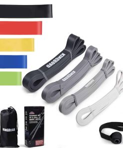 Bandas de Resistencia para Ayuda en Dominadas, Set de 5