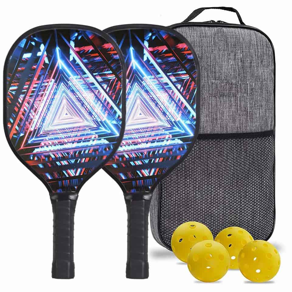 Paletas de Pickleball, Juego de Pickleball de Superficie de