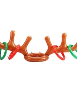 Juego de Tiro al Anillo Inflable de Astas de Reno para