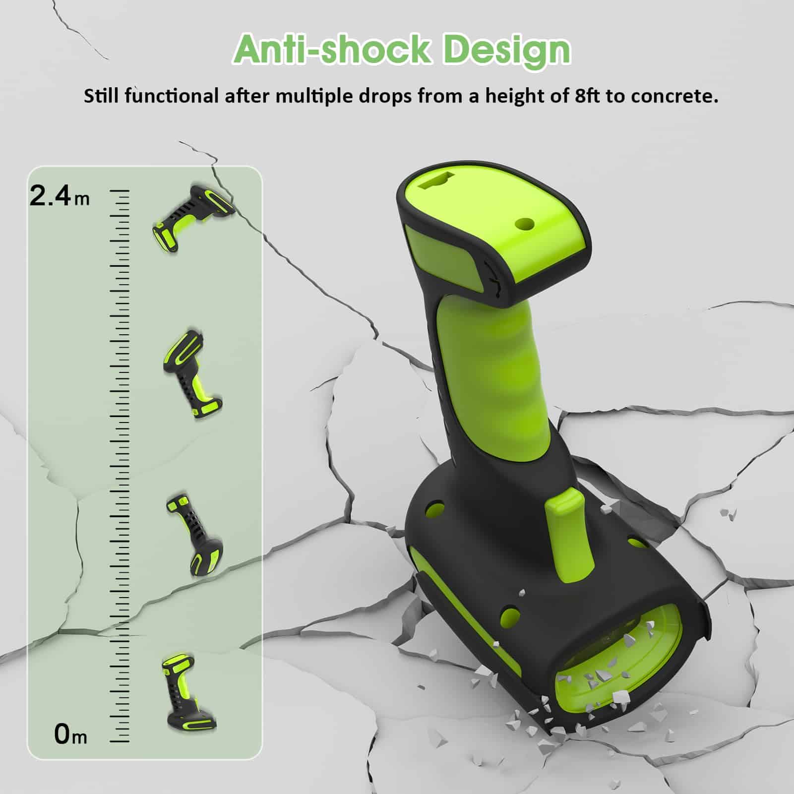 Escáner de Código de Barras 2D QR Symcode con Base de - Imagen 9
